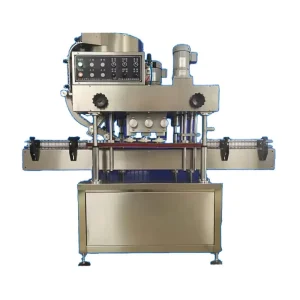 Manufacturer Small Desktop Automatic Bottle Lid Capping Machine for Low-Dose Applications