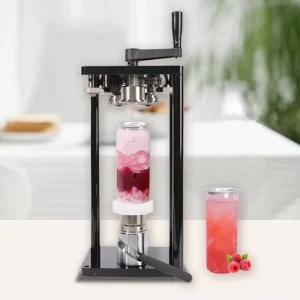 Meihui 40 170mm Semi Automatic Filling Sealing Machine for Beer Soda Tin Cans Manual Easy Open Can Seamer for Aluminum Bottles