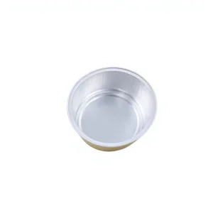 Mini 150ml Round Aluminum Foil Cup for Muffins, Chocolate, and Portion Control