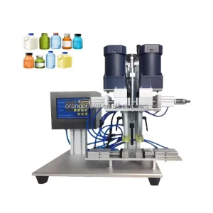 Motorized Semi-Automatic Twist-Off Screw Capping Machine for Vials