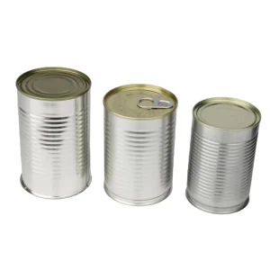 New Design 500g Metal Tin Round Can for Food Packaging Empty Tin Can for Tea Coffee