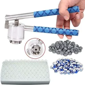New Manual 13 15 20mm Vial Bottle Cap Crimper Sealing Machine Food Beverage Pump Core Component Plastic Glass Paper Cans