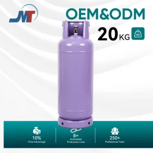 ODM&OEM Reinforced 20KG LPG Gas Cylinder with Shield Portable ISO 9001 Certified Bulk Custom for Industrial Catering Chains