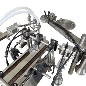 Oral Liquid Filling and Capping Machine with Crimping Head and Also Syrup Filling and Capping Machine for Small Bottle Size