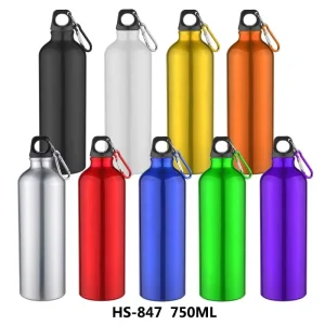 Outdoor Sport Bottle Metal Aluminum Water Bottle Sublimation Reusable Drink Sport Activity Gym 350 400 500 600 750 1000ml
