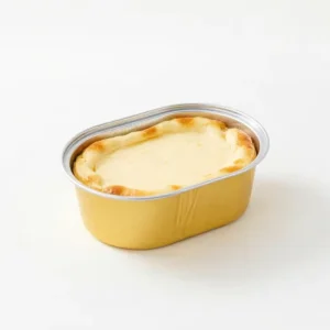 Oven-Safe Food-Grade PP Frozen Food Aluminum Foil Containers with Round Foil Lid T76 50ml