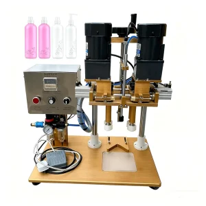 Plastic Powder Screw Capping Machine Table