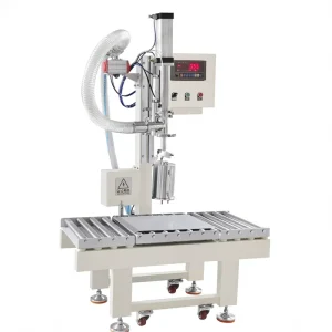 Pneumatic Semi-Automatic Weighing Filling Machine, 100BPH