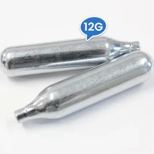 Portable 12g Nonthreaded CO2 Cartridge 88g 90g Industrial Gas Tank for Paintball Shooting Game CE Certified