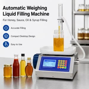 Portable Automatic Weighing Liquid Filler for Small-Scale Production