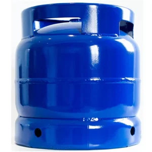 Portable Refillable 6kg Steel LPG Cylinder, ISO 4706/EN 1442/DOT Certified, 300mm Diameter, Low Pressure, for Cooking