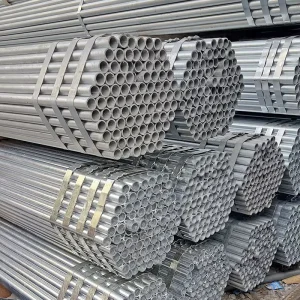 Pre-Galvanized Steel Pipe 6m Length SCH40 SCH80 Zinc Black Iron ERW Welded Pipe