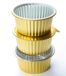 Premium Thickened Disposable Dual Purpose Aluminum Foil Containers with PP Plastic Lid Food Grade 450ml for Takeout Barbecue