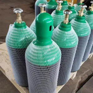 Professional 200Bar 20L Industrial Gas Cylinder Empty Steel Material for Oxygen Argon Gas High Pressure