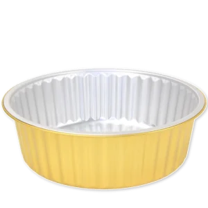 Professional Heavy Duty Commercial Aluminum Foil Baking Pans Container with Professional 5000ml Cake Turntable Round