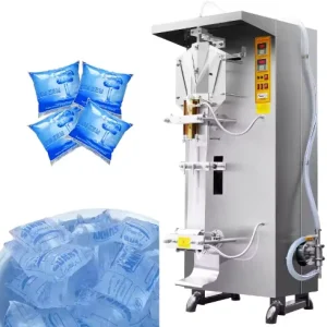 Pure Water Sachet Liquid 2000bph Complete Automatic Filling Packaging Machine Production Line Sachet Set