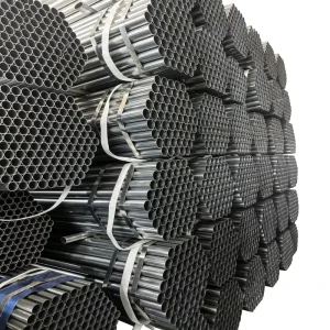 Q235 50mm Hot-Dip Galvanized Round Carbon Steel Welded Pipe for Scaffolding and Construction