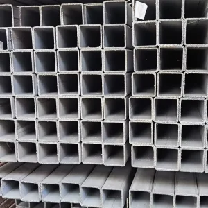 Q235 ERW Rectangular Galvanized Steel Tube 40x60mm 1.2mm EMT Structure Pipe CE Certified for Construction Frames