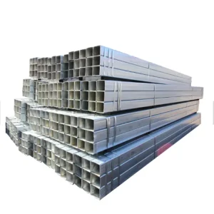 Rectangular Hollow Section Steel Tube 38mm Thickness Galvanized Square Rectangular Steel Pipe