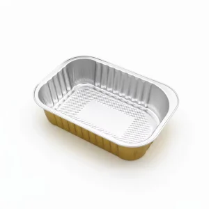Restaurants Catering Food Storage Packaging 450ml Disposable Smoothwall Aluminum Foil Containers for Food Pack