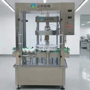 Rotary Automatic Capping and Cap Sealing Machine