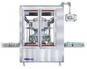 Rotary Computer Controlled High Accuracy Liquid Filling Machine (500 1000ml) for Food Beverage 20 24 32 Filling Labeling Capping