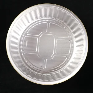 Round 5000ml Herb Dryer Rack with Aluminum Foil Lid Storage Catering Tray