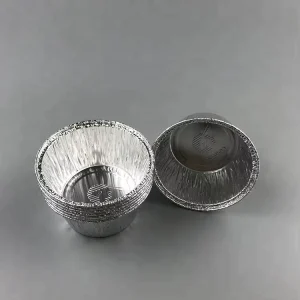 Round Aluminium Foil Bowl Foil Soup Cups Sauce Pot Manufacturer