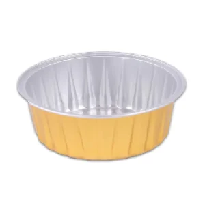 Round Aluminum Foil PP Container 1000000ml Food Grade for Baking
