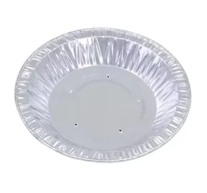 Round Aluminum Foil Takeaway Bowl Disposable Food Grade Tin Foil Container for Catering BBQ & Meal Prep