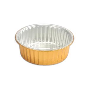 Round Heat Sealable Aluminum Foil Containers with PP Lid Oven Safe Food Grade 1130ml