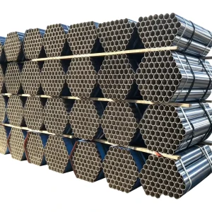 SCH40 1/2 Inch Hot Dipped Galvanized GI Round Steel Pipe MS Carbon Steel Tube for Construction Scaffolding and Water Supply