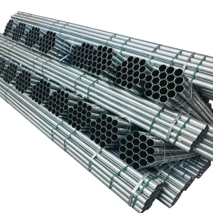 SCH40 Hot Dipped Galvanized Round Steel Pipe GI MS Tube Carbon Steel Pipe for Building Structure and Industrial Framework