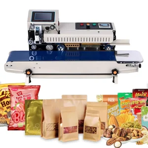 Sealing Spray Code Printing Ink Nylon Bag Sealer Machine
