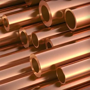 Seamless Round Pure Copper Tubes ASTM B280 Straight Copper Brass Pipes China Supplier