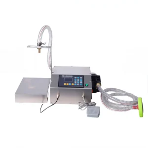 Semi Automatic Bottle Weighing Liquid Filling Machine for Plastic and Glass Bottles