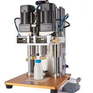 Semi-Automatic Capping Machine for 10-50mm Plastic Bottle Caps