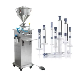 Semi Automatic Disposable and Prefilled Syringe Filling Machine