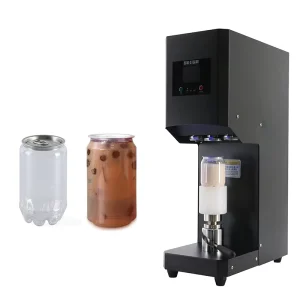 Semi-Automatic Electric Can Sealer and Beverage Bottle Capper Machine 110V/220V