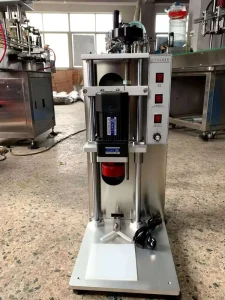 Semi-Automatic Electric Handheld Plastic Screw Capper for Manufacturing Plant