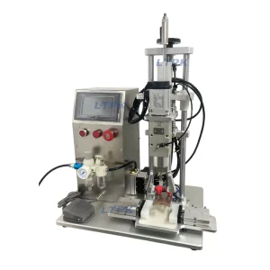 Semi-Automatic Gripping Capping Machine for Round Square and Irregular Bottles Non-Marring Torque-Controlled