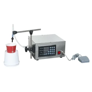 Semi Automatic Intelligent Oli Water Liquid Weighing Honey Sand Ruler Filling Machine for Business