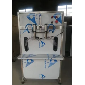 Semi Automatic Liquid Filling Machine Double Head Pneumatic Filler for Honey Paste Detergent