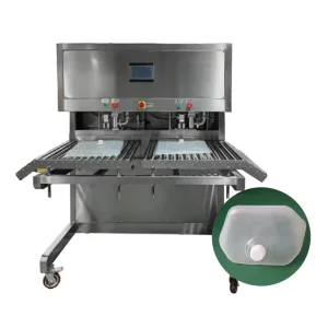 Semi Automatic Pneumatic Bag Filling Machine Aseptic Filler Stainless Steel Beverage Honey Shampoo Pouch Plastic Ketchup PLC