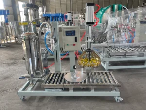 Semi Automatic Pneumatic High-Accuracy Weighing Filling Machine for Chemical and Water Paint in Metal Barrels