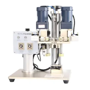 Semi-Automatic Screw Capping Machine Bottle Capper