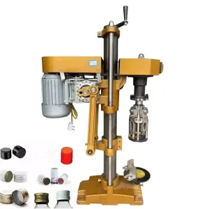 Semi automatic Metal Caps Bottle Capping Capper Glass Bottle Screw Capping Machine