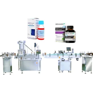 Shanghai Factory 4 Heads Small Liquid Filling Machine Automatic Filling and Sealing Machine Filling Machinery