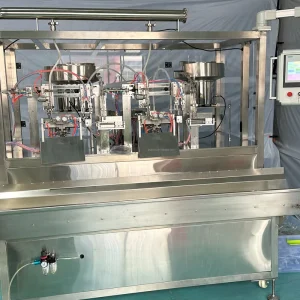 Simple To Operate Pvc Infusion Filling PNS A4 IV Bag Filling Sealing Machine