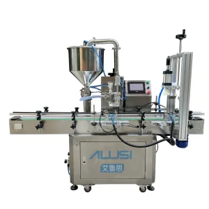 Single-Head Automatic High-Speed High-Viscosity Filling Machine for Drinks, Cream and Cosmetics
